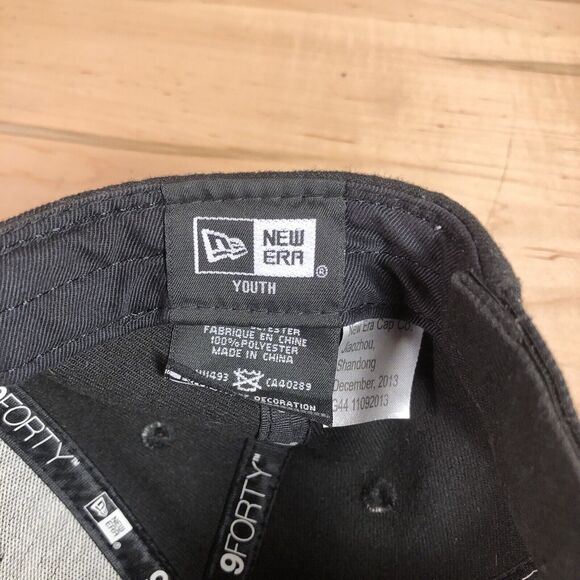 NEW ERA 9FORTY MLB Pittsburgh Pirates Baseball Cap Youth Adjustable Hat Black - Picture 7 of 7